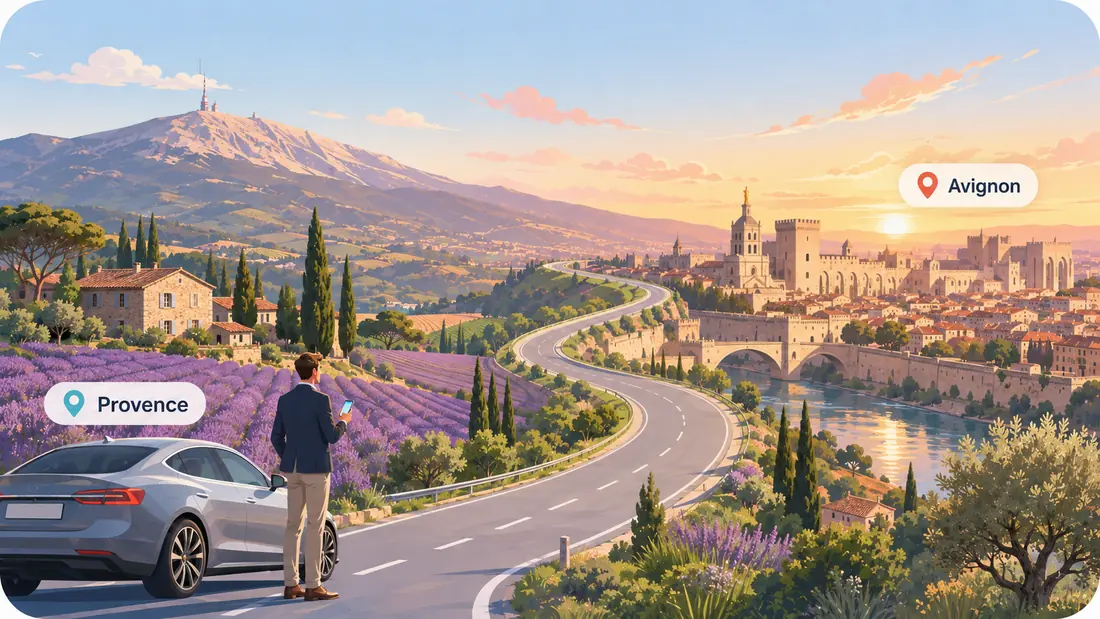 Visuel régional KmPro : Avignon
