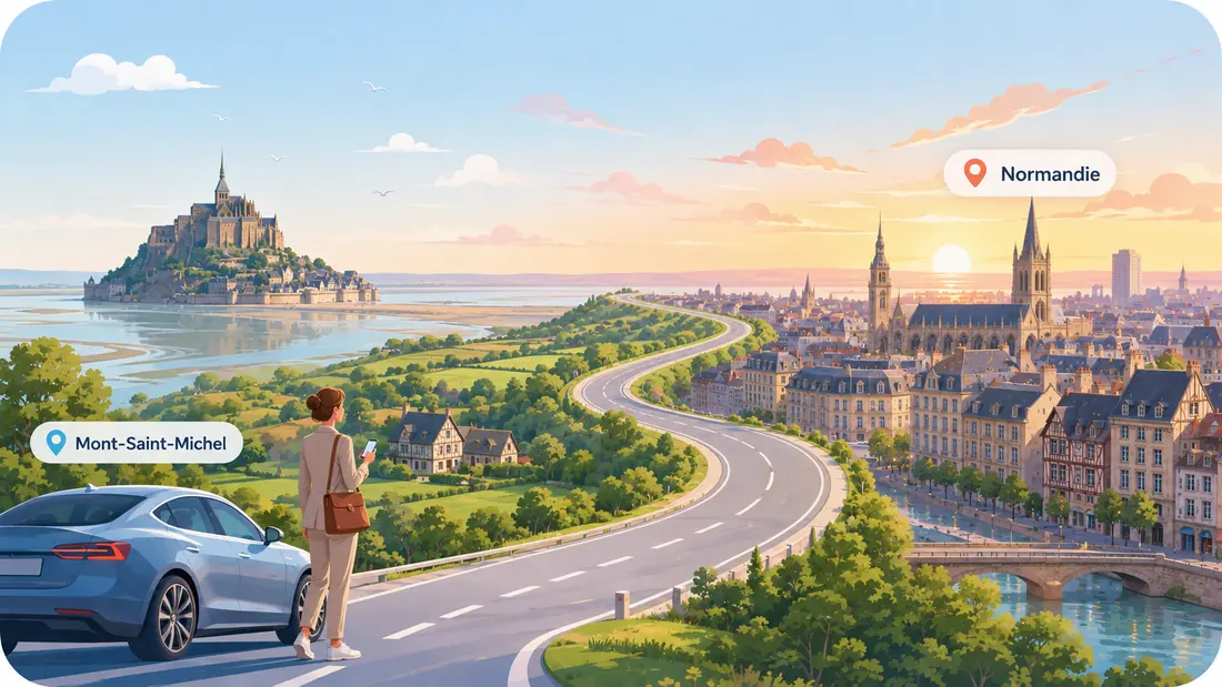 Visuel régional KmPro : Normandie